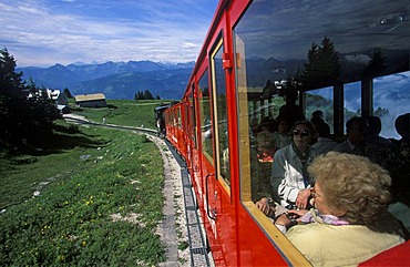 Schafberg mountain Schafbergbahn rack railway Salzkammergut Austria