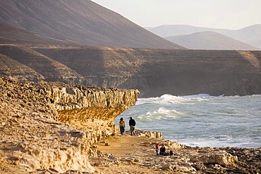 Limestone near Ajuy , Fuerteventura , Canary Islands