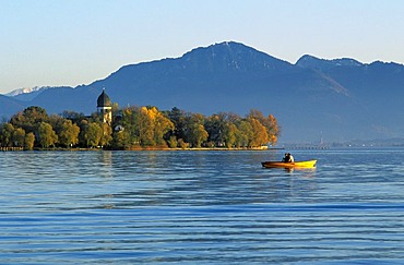 Fraueninsel in Chiemsee lake Upper Bavaria Germany