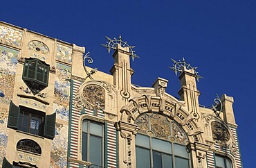 Art nouveau house, Palma de Mallorca, Spain