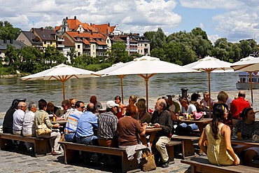 Historic Wurstkuchl, Regensburg, Upper Palatinate, Bavaria, Germany