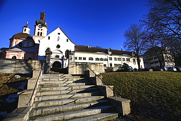 Monastery Fischingen with church, Fischingen, Thurgau, Switzerland