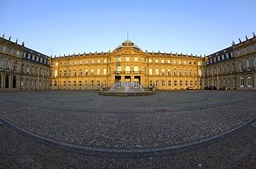 New Palace (Neues Schloss) Stuttgart, Baden-Wuerttemberg, Germany