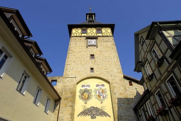 Oberer Torturm (Upper Tower) Marbach am Neckar, Baden-Wuerttemberg, Germany