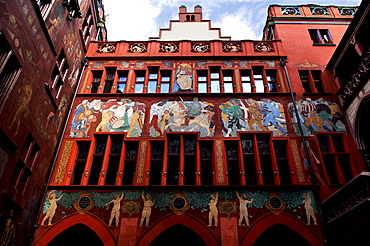 Inner courtyard, Town Hall, Basel, Switzerland