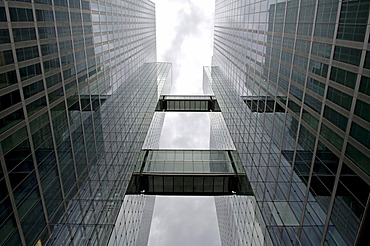 HighLight Towers on a rainy day, Munich-Schwabing, Munich, Bavaria, Germany, Europe