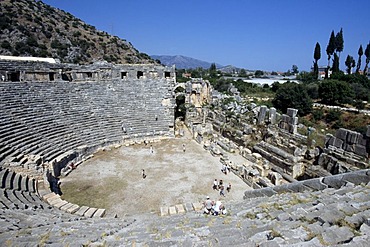 Roman amphitheatre, Myra, Lycia, Turkey