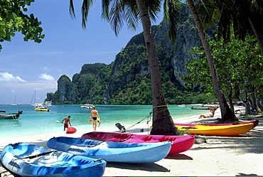 Canoe rental, Kho Phi Phi, Thailand