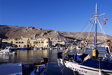 Port, Kalymnos, Cyclades, Greece