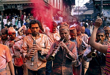 Bisket Jatra Festival, Nepalese New Year, Bakthapur, Kathmandu, Nepal, Asia