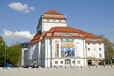 Schauspielhaus, theatre, Dresden, Saxony, Germany, Europe