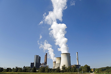 Weisweiler coal power plant near Aachen, North Rhine-Westphalia, Germany, Europe