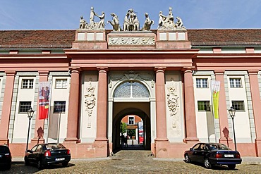 Haus der Brandenburgisch Preussischen Geschichte, House of Brandenburg-Prussian History, former royal carriage barn, Potsdam, Brandenburg, Germany, Europe