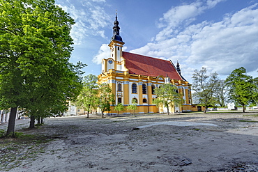 Abbey church St. Marien in the Neuzelle Abbey, Neuzelle, Brandenburg, Germany, Europe