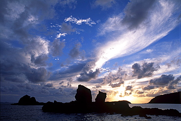 Cloud atmosphere over the Pacific, Australia, Oceania