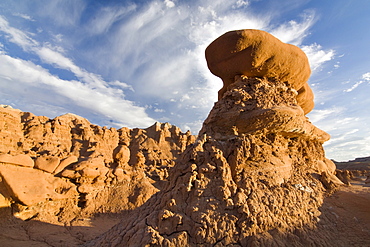 Sandstone formations in Goblin Valley State Park, Utah, USA