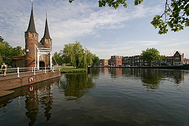 Oostpoort, (Eastern Gate) in Delft , Netherlands