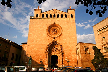 Sant Francesc church in the old town of Palma de Mallorca, Majorca, Spain, Europe