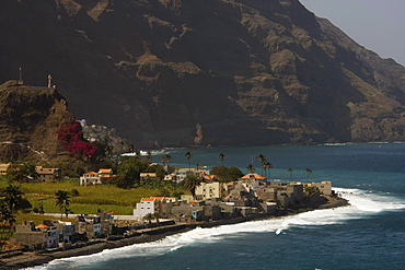 Vila das Pombas, coastal village, Santo Antao Island, Cape Verde, Africa