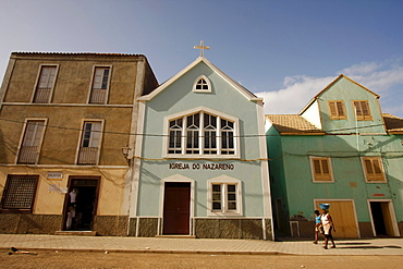 Igrja do Nazarena Church of Ribeira Grande on Santo Antao Island, Cape Verde, Cape Verde Islands, Africa