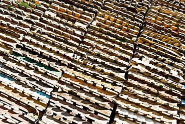 Stacked pallets