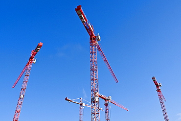 Construction cranes