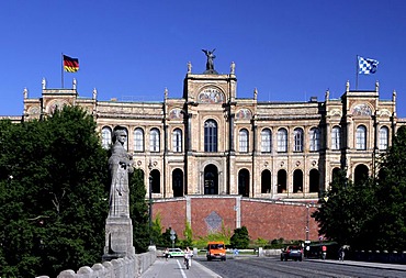 Maximilianeum, Munich, Upper Bavaria, Bavaria, Germany