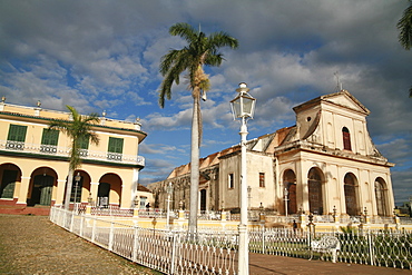 Iglesia de la Santisima, church in Trinidad, Cuba, Caribbean, Americas