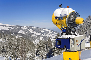 Snowgun, Riggisalp, Fribourg, Switzerland