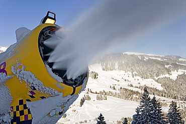 Snowgun, Riggisalp, Fribourg, Switzerland