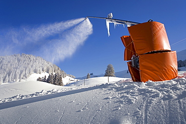 Snowgun, Riggisalp, Fribourg, Switzerland