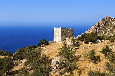 Watchtower on Naxos, Greece.