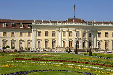 Gardens of the Baroque Palace Ludwigsburg, Baden-Wurtttemberg, Germany