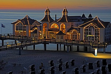 Pier of Binz, Ruegen, Mecklenburg-Western Pomerania, Germany