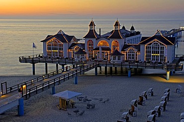 Pier of Binz, Ruegen, Mecklenburg-Western Pomerania, Germany