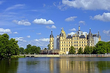 Castle of Schwerin, Mecklenburg-Western Pomerania, Germany