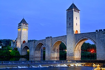 Pont Valentre, Cahors, Midi-Pyrenees, France