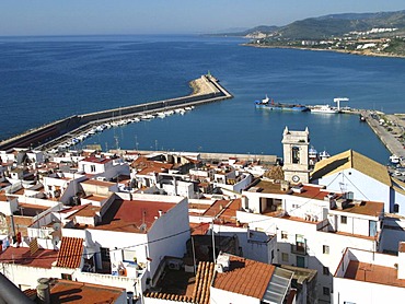 Harbour of Peniscola, Costa Dorada, Spain