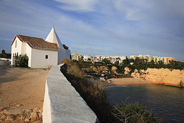 Senhora da Rocha Chapel, "Woman of the Cliffs, " near Lagoa, Algarve, Portugal