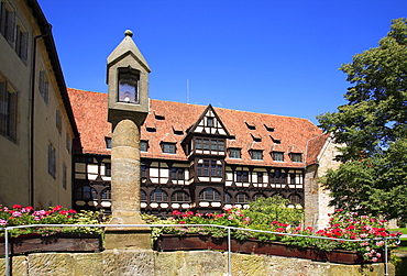 Coburg Fortress, courtyard, Coburg, Upper Franconia, Bavaria, Germany, Europe