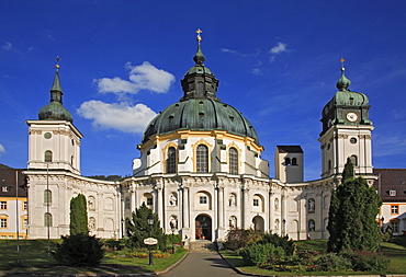 Baroque Benedictine Ettal Abbey, County Garmisch-Partenkirchen, Bavaria, Germany, Europe