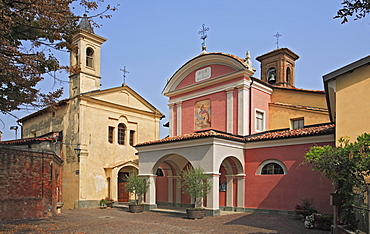 San Donato Church in Barolo, Langhe, Piedmont, Italy, Europe