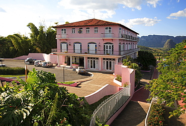 Hotel Jazmines in Valle de Vinales, western Cuba, Caribbean