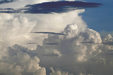 Cloud formations in the sky