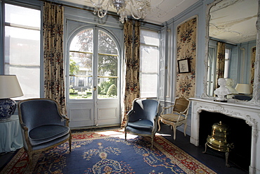 Museum Van Loon, family room with a fireplace, Keizersgracht 672, Amsterdam, Netherlands, Europe