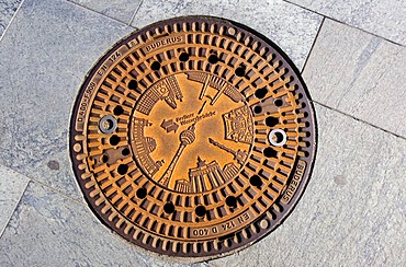 Drain cover, Berlin, Germany