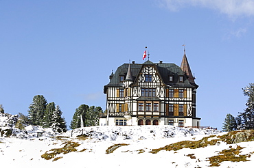 Pro Natura Center, Aletsch Villa Cassel on the Rioederfurka, Goms, Wallis, Switzerland