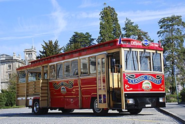 Sightseeing bus Zurich Switzerland