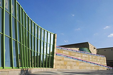 New State Gallery, architekt James Stirling, Stuttgart Baden Wuerttemberg Germany