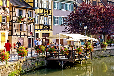 Petite Venise, Colmar, Alsace, France, Europe